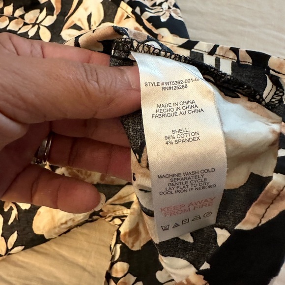 Jason Wu Floral Cutout Cotton Blend Maxi Dress (D4) - Picture 5 of 6